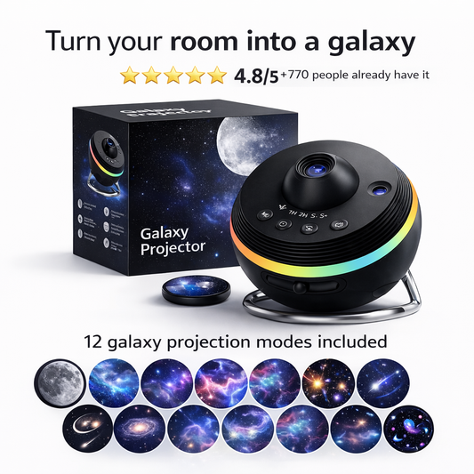 ENGLISH - Galaxy Projector Night Light
